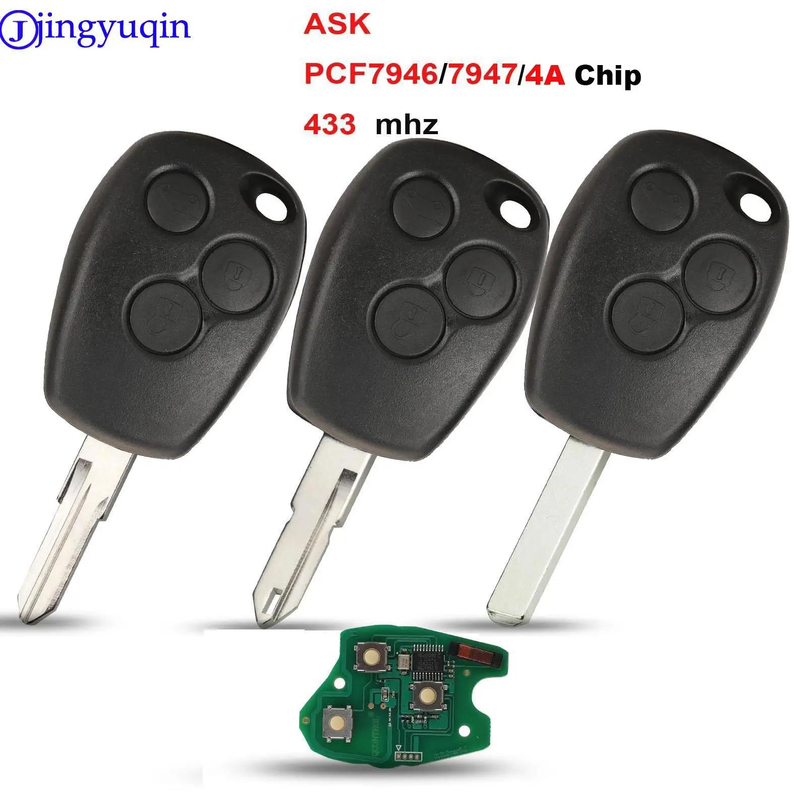 Jingyuqin Renault Trafic Vivaro Primastar Movano ü  Ű  Ű, PCF7946/pcf7947/4A Ĩ, 434MHz, 10PS